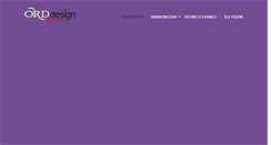 Desktop Screenshot of orddesign.com